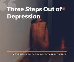steps out of depression